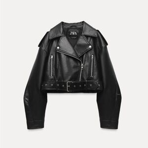 Zara Faux Leather Jacket